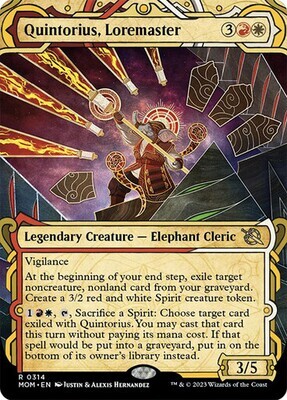 Quintorius, Loremaster
