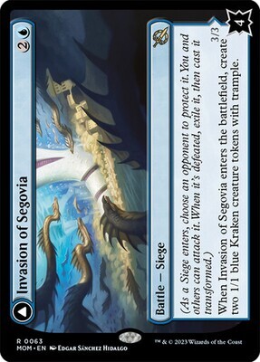 Invasion of Segovia // Caetus, Sea Tyrant of Segovia