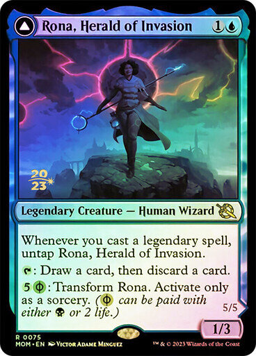 Rona, Herald of Invasion // Rona, Tolarian Obliterator