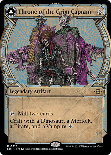 Throne of the Grim Captain // The Grim Captain