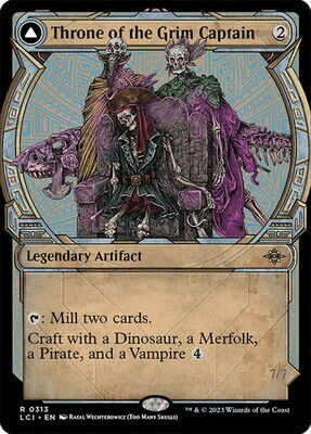 Throne of the Grim Captain // The Grim Captain