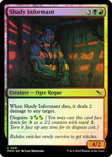 Shady Informant