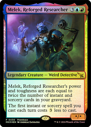 Melek, Reforged Researcher