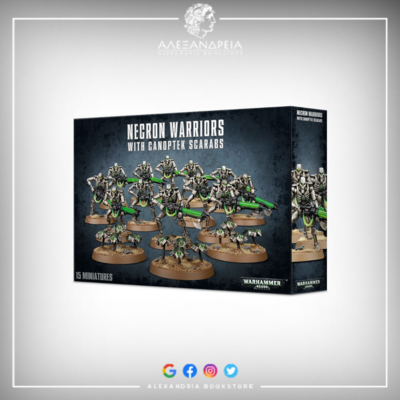Necrons: Warriors with Canoptek Scarabs