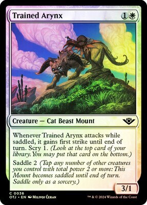 Trained Arynx