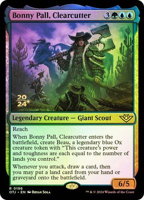 Bonny Pall, Clearcutter