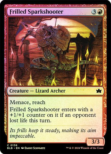 Frilled Sparkshooter