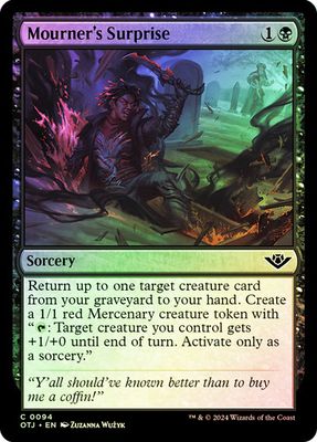 Mourner's Surprise