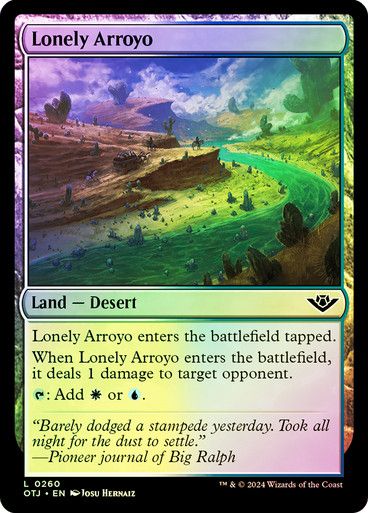 Lonely Arroyo