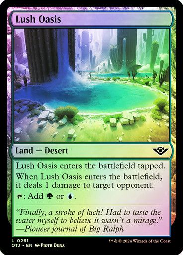 Lush Oasis