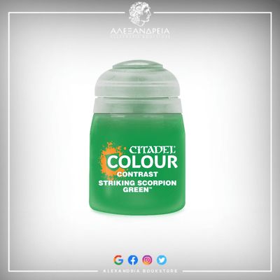 Contrast Paint: Striking Scorpion Green