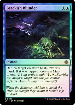 Brackish Blunder