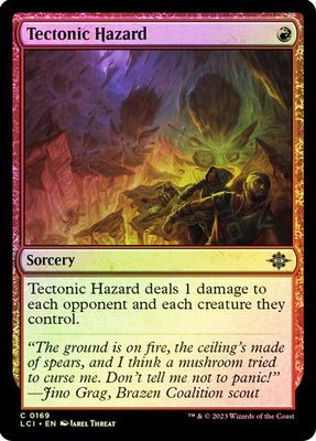 Tectonic Hazard