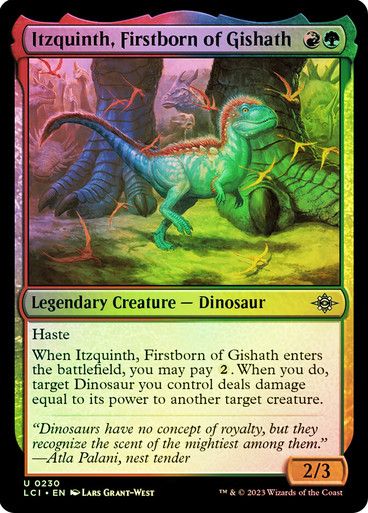 Itzquinth, Firstborn of Gishath