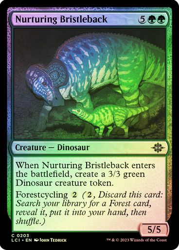 Nurturing Bristleback