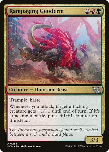 Rampaging Geoderm
