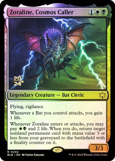 Zoraline, Cosmos Caller