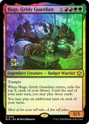 Hugs, Grisly Guardian