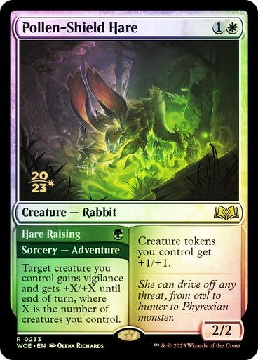 Pollen-Shield Hare // Hare Raising
