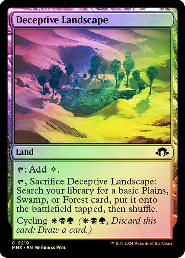 Deceptive Landscape