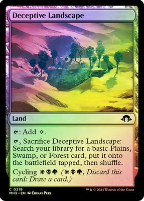 Deceptive Landscape