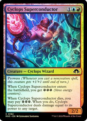 Cyclops Superconductor
