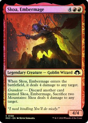 Skoa, Embermage