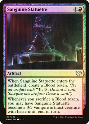 Sanguine Statuette