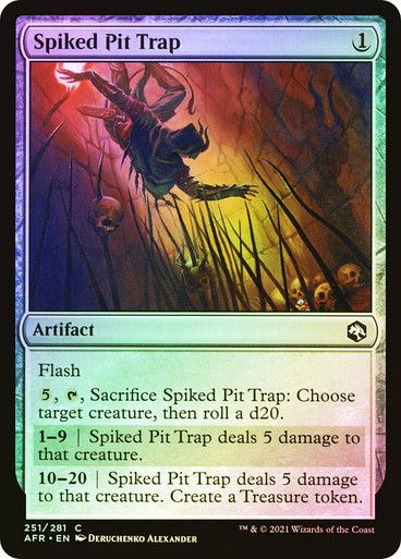 Spiked Pit Trap