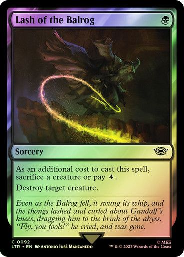 Lash of the Balrog