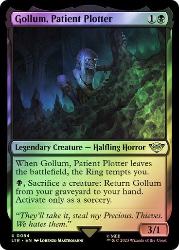 Gollum, Patient Plotter