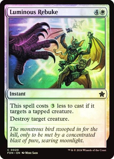 Luminous Rebuke