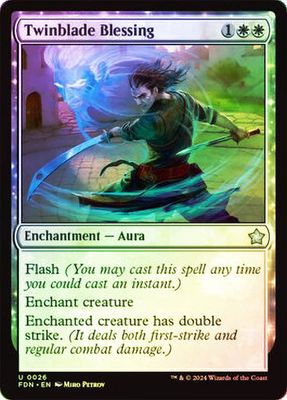 Twinblade Blessing