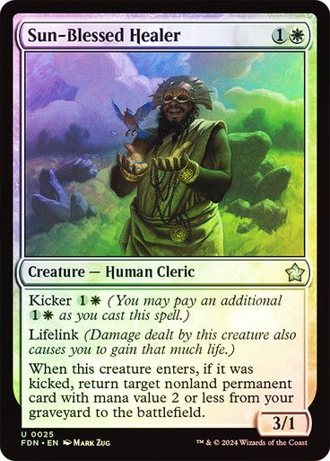 Sun-Blessed Healer