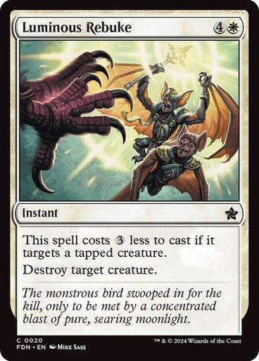 Luminous Rebuke