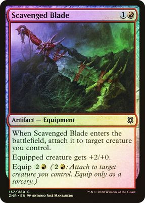 Scavenged Blade
