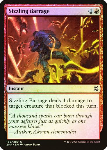 Sizzling Barrage