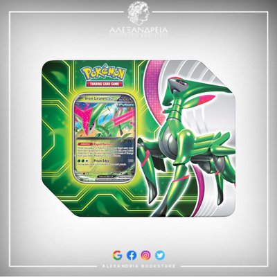 Paradox Clash Tin 5 Booster Pack - Iron Leaves ex