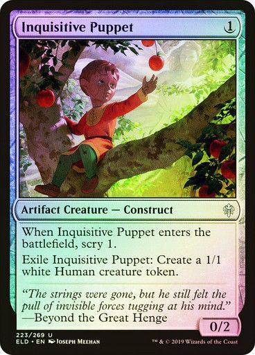 Inquisitive Puppet