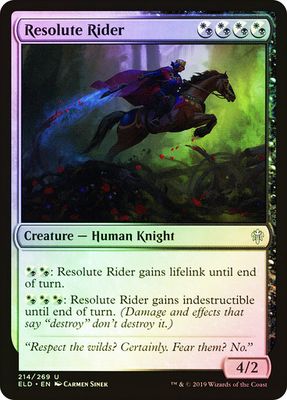 Resolute Rider