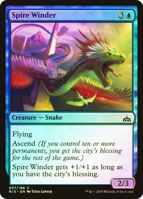 Spire Winder