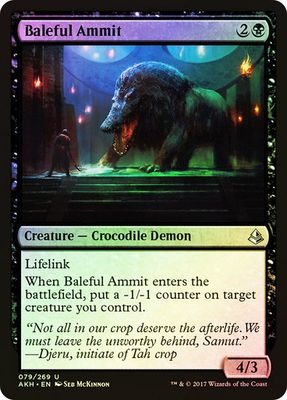 Baleful Ammit