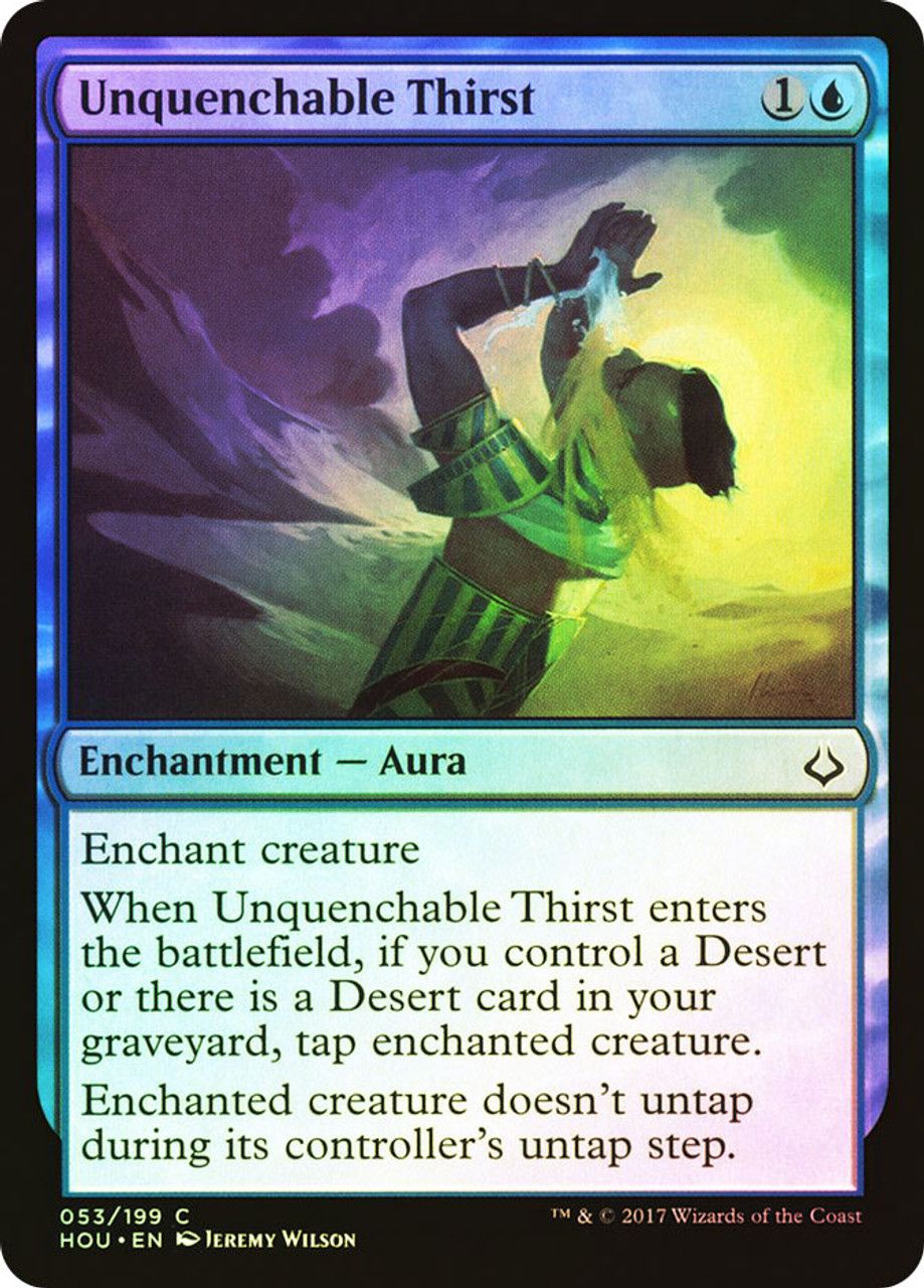 Unquenchable Thirst