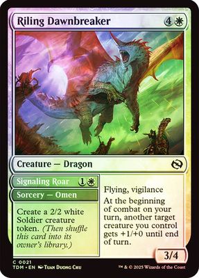 Riling Dawnbreaker // Signaling Roar