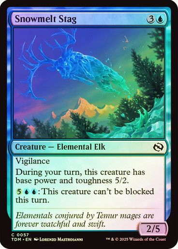 Snowmelt Stag