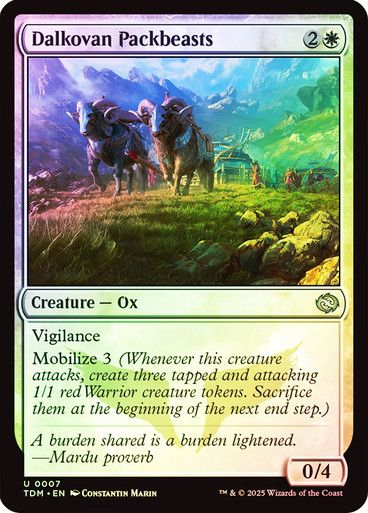 Dalkovan Packbeasts