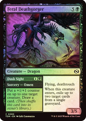 Feral Deathgorger // Dusk Sight