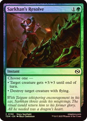 Sarkhan's Resolve