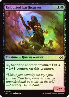 Unburied Earthcarver