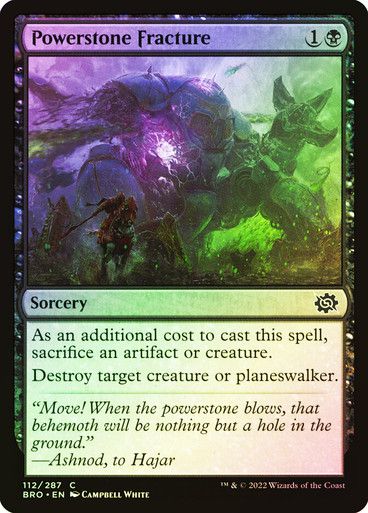 Powerstone Fracture